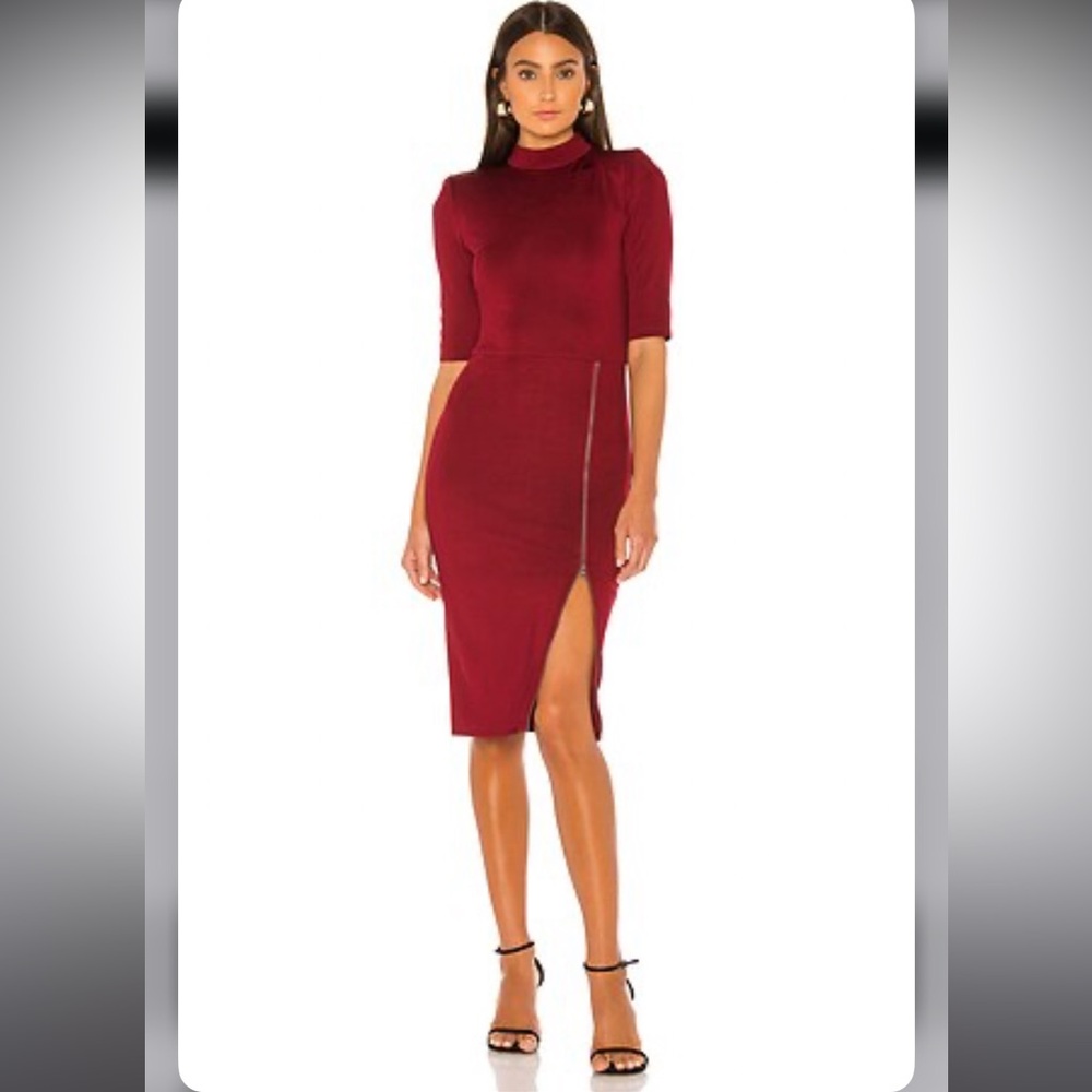 Alice + Olivia bodycon midi dress